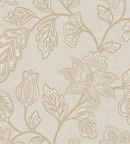 350660 Ikat Flower Trail Wallpaper