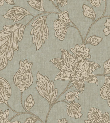 350664 Ikat Flower Trail Wallpaper 