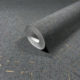 35111 Modern Plain Anthracite Wallpaper 