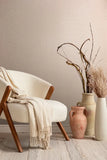 35112 Modern Plain Beige Wallpaper