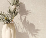 35114 Modern Plain Beige White Wallpaper 
