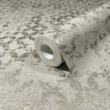 35118 Circles Graphic Gray Wallpaper 