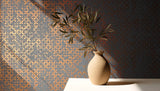 35119 Circles Graphic Anthracite Wallpaper