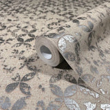 35120 Circles Graphic Beige Wallpaper 