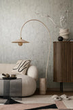 35123 Circles Concrete Look Gray Wallpaper 