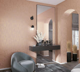 35129 City Romance Modern Plain Orange Wallpaper 