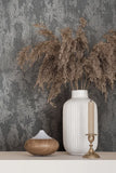 35130 City Romance Modern Plain Black Wallpaper 