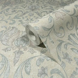 35151 Nature Romantic Floral Beige Wallpaper 