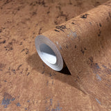 35163 Concrete Look Industrial Brown Wallpaper