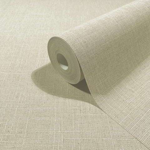 35746 Boho Uni Beige Wallpaper 