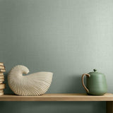 35752 Boho Uni Beige Grey Wallpaper