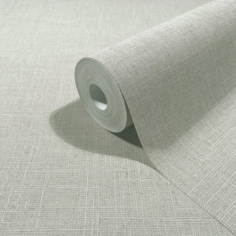 35752 Boho Uni Beige Grey Wallpaper