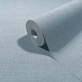 35763 Boho Uni Blue Wallpaper 