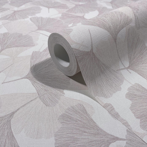 35782 Boho Floral Beige Grey Wallpaper 