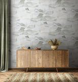 35787 Boho Graphically Grey White Wallpaper