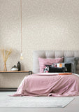 35792 Boho Floral Gray Wallpaper