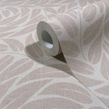 35795 Boho Floral Beige Wallpaper