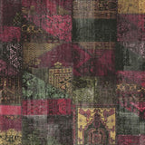 358030 Masterpiece Fabric Wicker Wallpaper