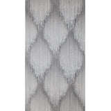 35804 Abstract diamond streaks geo matte ash gray silver metallic textured wallpaper