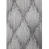 35804 Abstract diamond streaks geo matte ash gray silver metallic textured wallpaper