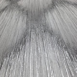 35804 Abstract diamond streaks geo matte ash gray silver metallic textured wallpaper