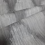 35804 Abstract diamond streaks geo matte ash gray silver metallic textured wallpaper