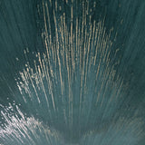 35806 Abstract diamond streaks geo dark green teal gold metallic textured wallpaper 3D
