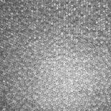 35814 Little Hexagon tile pattern silver gray metallic foil textured wallpaper modern