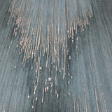 35888 Crystal diamonds strass embossed streaks dark green teal gold textured wallpaper