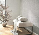 36412 Whisper Uni Plaster finish Gray Wallpaper