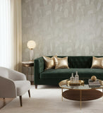 36428 Whisper Graphically Geometric Beige Wallpaper