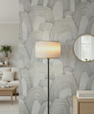 36429 Whisper Graphically Geometric Beige Grey Wallpaper 