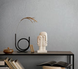 36457 Whisper Uni Plaster finish Gray Wallpaper