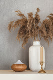 36458 Whisper Uni Plaster finish Beige Grey Wallpaper