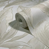 36462 Whisper Nature Floral Beige Wallpaper