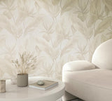 36462 Whisper Nature Floral Beige Wallpaper