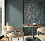 36480 Whisper Uni Modern Green Wallpaper