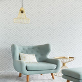 366044 Zig Grey Geometric Wallpaper