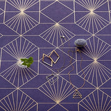 366072 Halcyon Plum Geometric Wallpaper