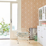 366081 Halcyon Neutral Geometric Wallpaper