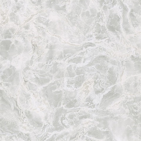 369001 Botticino Silver Marble Wallpaper