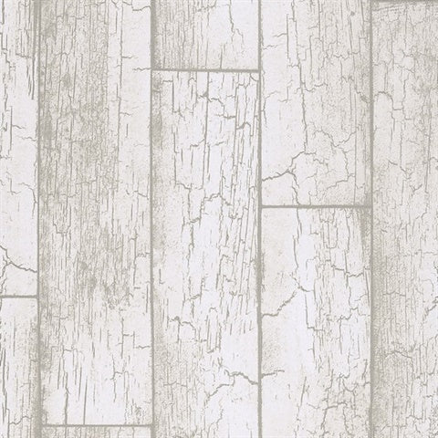 369020 Esmee Off-White Wood Wallpaper