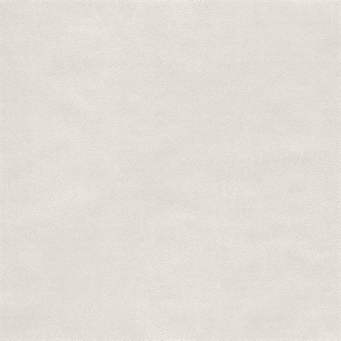 369110 Holstein Off-White Faux Leather Wallpaper