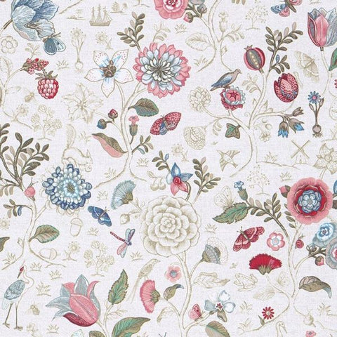 375000 Pip Studio 4 Flowers Wallpaper