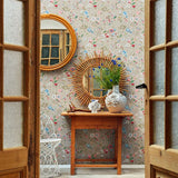 375001 Pip Studio 4 Flowers Wallpaper