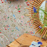 375001 Pip Studio 4 Flowers Wallpaper