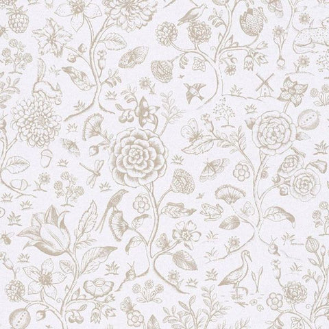 375010 Pip Studio 4 Flowers Wallpaper 