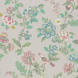 375060 Pip Studio 4 Abstract Flowers Birds Wallpaper