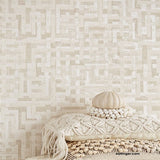 376010 Tebessa Champagne Geometric Wallpaper