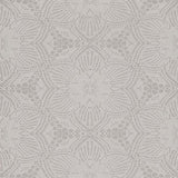 376058 Seychelles Grey Medallion Wallpaper